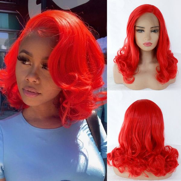 bold red curl wave swiss lace front wig natural hairline heat resistant synthetic hair wigs glueless soft long wavy synthetic hair wigs, Black
bold red curl wave swiss lace front wig natural hairline heat resistant synthetic hair wigs glueless soft long wavy synthetic hair wigs, Black