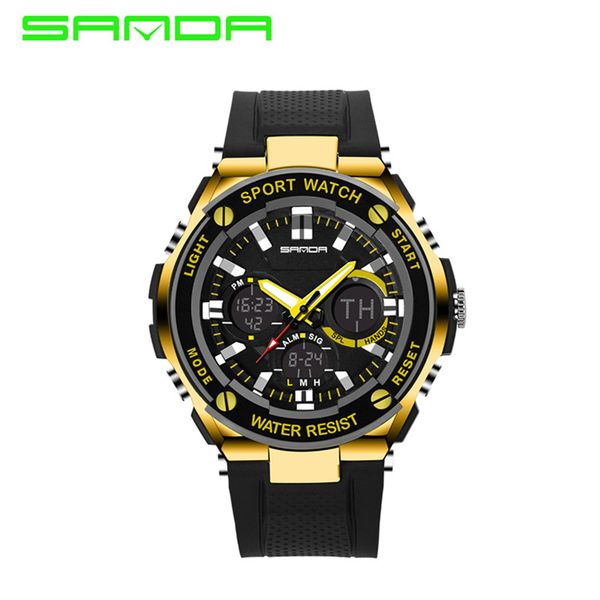 fashion sport watch sanda luxury double display cold light electronic waterproof mens reloj deportivo hombre a4, Slivery;brown
fashion sport watch sanda luxury double display cold light electronic waterproof mens reloj deportivo hombre a4, Slivery;brown