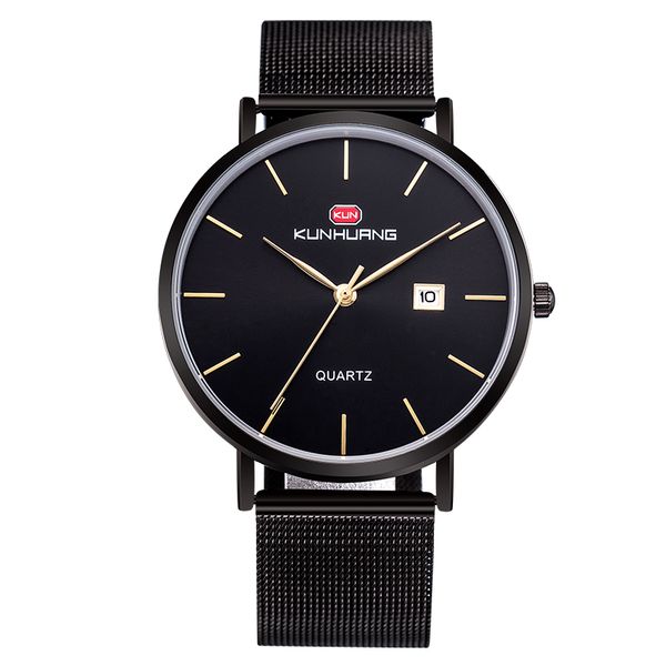 kunhuang 1004 fashion minimalist men watch in vogue ultra thin case milanese steel bands luxury fashion dress men watch, Slivery;brown
kunhuang 1004 fashion minimalist men watch in vogue ultra thin case milanese steel bands luxury fashion dress men watch, Slivery;brown