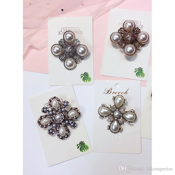 retro style cross brooch women rhinestone pearl cross brooch suit lapel pin multi style fashion jewelry accessories, Gray
retro style cross brooch women rhinestone pearl cross brooch suit lapel pin multi style fashion jewelry accessories, Gray