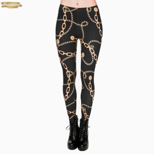 high legging women clothing ladies full elasticity length gold printing legins fitness pants workout formal leggings, Black
high legging women clothing ladies full elasticity length gold printing legins fitness pants workout formal leggings, Black