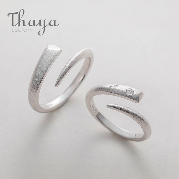 thaya alert phase cherish rings jewelry 925 silver simple personality diamonds open ring romantic for women, Golden;silver
thaya alert phase cherish rings jewelry 925 silver simple personality diamonds open ring romantic for women, Golden;silver
