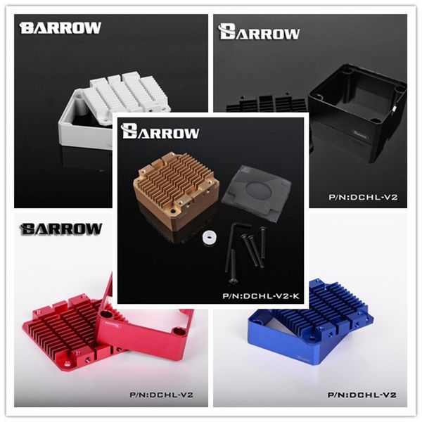 Barrow Aluminum Alloy Water Cooling Kits DCHL-V2 Modification Kit for DDC Series Water Pump Silver Red Blue White Black Optional
Barrow Aluminum Alloy Water Cooling Kits DCHL-V2 Modification Kit for DDC Series Water Pump Silver Red Blue White Black Optional
