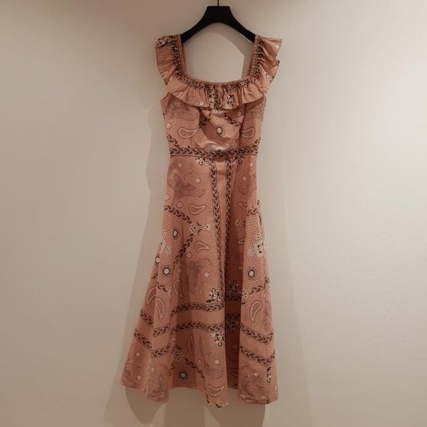 casual dresses 2021 summer women ruffled midi dress lady sweet spaghetti strap backless lace-up female long, Black;gray
casual dresses 2021 summer women ruffled midi dress lady sweet spaghetti strap backless lace-up female long, Black;gray