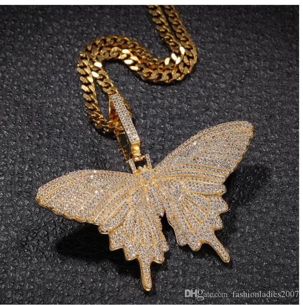 iced out animal big butterfly pendant necklace with 70cm cuban chain for men and women gold silver plated mens hip hop bling jewelry gift
iced out animal big butterfly pendant necklace with 70cm cuban chain for men and women gold silver plated mens hip hop bling jewelry gift