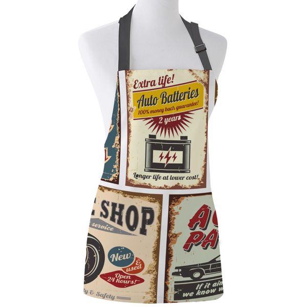 kitchen apron retro poster design car tool adjustable bib canvas aprons for women cooking baking restaurant kids apron pinafore 
kitchen apron retro poster design car tool adjustable bib canvas aprons for women cooking baking restaurant kids apron pinafore