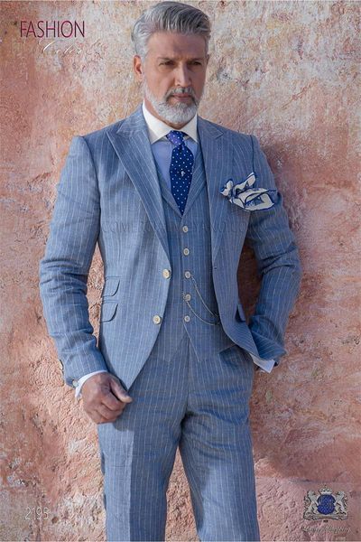new arrival groomsmen peak lapel groom tuxedos light blue strips men suits wedding/prom man blazer ( jacket+ pants+vest+ tie ) m900, Black;gray
new arrival groomsmen peak lapel groom tuxedos light blue strips men suits wedding/prom man blazer ( jacket+ pants+vest+ tie ) m900, Black;gray