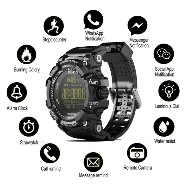 Мужчины Tactial военного класса Super Tough Смарт часы спорта на открытом воздухе Bluetooth ча
Мужчины Tactial военного класса Super Tough Смарт часы спорта на открытом воздухе Bluetooth ча