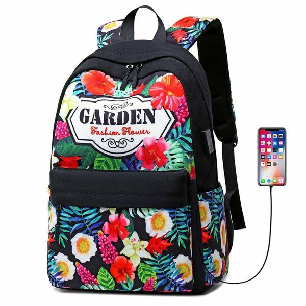 ocardian sport bag fashion teenager girls school canvas floral print backpack fits 17 inch lapwith usb port charge c12
ocardian sport bag fashion teenager girls school canvas floral print backpack fits 17 inch lapwith usb port charge c12