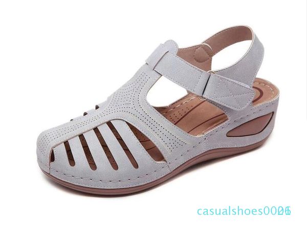 woman 2020 summer leather vintage sandals buckle casual sewing women retro sandalias female ladies platform shoes c26, Black
woman 2020 summer leather vintage sandals buckle casual sewing women retro sandalias female ladies platform shoes c26, Black