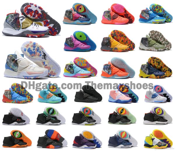 2020 мужчины kyrie vi мужская баскетбольная обувь irving 6s 6 city unite the world нью йорк майами лос анджелес мальчики женщины zoom спорти
2020 мужчины kyrie vi мужская баскетбольная обувь irving 6s 6 city unite the world нью йорк майами лос анджелес мальчики женщины zoom спорти