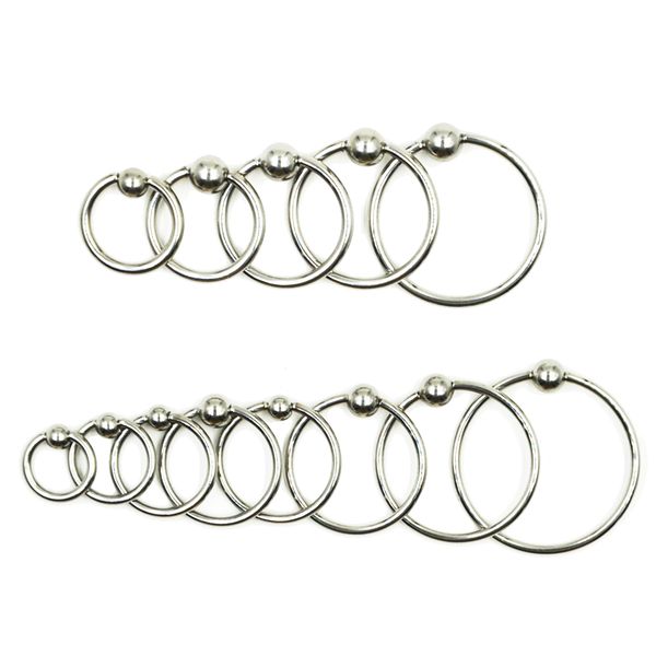 10pcs stainless steel captive bead ring lip labret piercing nipple nose ear ear trague helix cartilage earring stud piercing, Slivery;golden
10pcs stainless steel captive bead ring lip labret piercing nipple nose ear ear trague helix cartilage earring stud piercing, Slivery;golden
