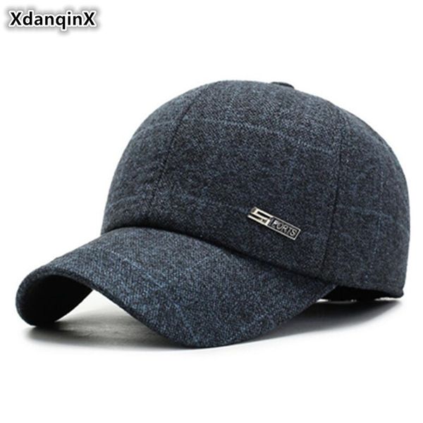 xdanqinx adjustable size men warm earmuffs hat 2019 winter new baseball cap snapback cap men's brands caps male bone dad hats, Black;white
xdanqinx adjustable size men warm earmuffs hat 2019 winter new baseball cap snapback cap men's brands caps male bone dad hats, Black;white