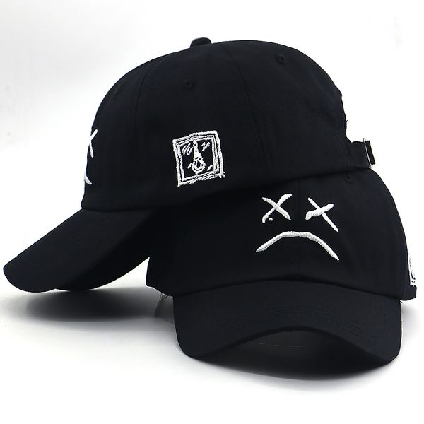 2019 new sad boy bone baseball cap embroidery cotton sad face hip hop dad hat women men summer funny snapback hat for travel, Blue;gray
2019 new sad boy bone baseball cap embroidery cotton sad face hip hop dad hat women men summer funny snapback hat for travel, Blue;gray