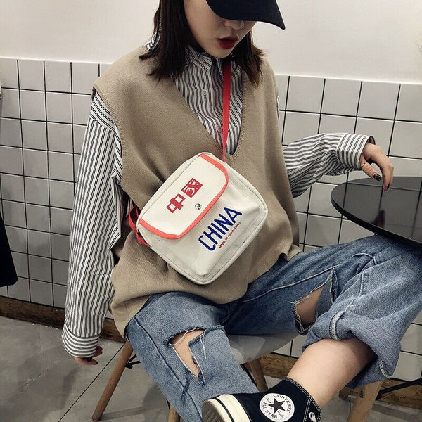 fashion women's messenger bag personality letter printing simple casual small square shoulder bag
fashion women's messenger bag personality letter printing simple casual small square shoulder bag