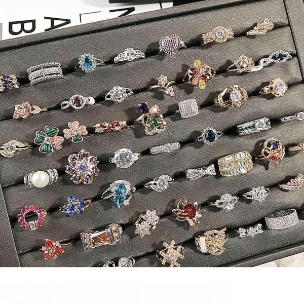europe trendy shiny zircon rings colorful rhinestone delicate women rings crystal wedding rings women fashion jewelry mix, Silver
europe trendy shiny zircon rings colorful rhinestone delicate women rings crystal wedding rings women fashion jewelry mix, Silver
