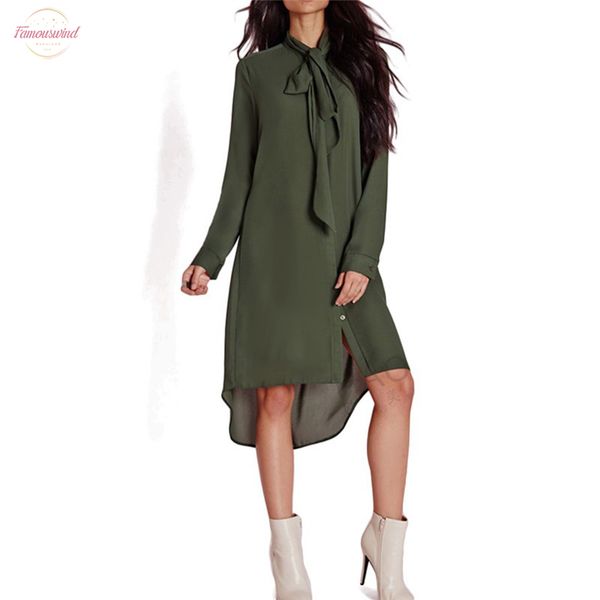 new long sleeve shirts dresses irregular elegant bow tie chiffon tunic loose autumn women dress fashion work polyester office dress gv436, Black;gray
new long sleeve shirts dresses irregular elegant bow tie chiffon tunic loose autumn women dress fashion work polyester office dress gv436, Black;gray