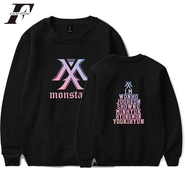 new fashion kpop monsta x print women capless sweatshirts men hoodies casual hoodie pullover long sleeve hip hop sweatshirt, Black
new fashion kpop monsta x print women capless sweatshirts men hoodies casual hoodie pullover long sleeve hip hop sweatshirt, Black