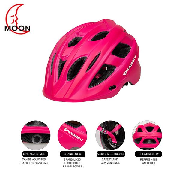 moon riding bike helmet ultralight integrally-molded bicycle helmet ventilation comfortable safety protection cycling
moon riding bike helmet ultralight integrally-molded bicycle helmet ventilation comfortable safety protection cycling