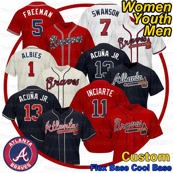 atlanta 2019 braves jerseys ronald acuna jr. austin riley 27 ozzie albies freddie an dansby swanson chipper jones custom jerseys, Blue;black
atlanta 2019 braves jerseys ronald acuna jr. austin riley 27 ozzie albies freddie an dansby swanson chipper jones custom jerseys, Blue;black