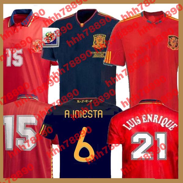 final 2010 spain retro jersey 1994 world cup raul xavi hierro luis ensrique xavi alonso caminero iniesta puyol pique davad david villa, Black;yellow
final 2010 spain retro jersey 1994 world cup raul xavi hierro luis ensrique xavi alonso caminero iniesta puyol pique davad david villa, Black;yellow