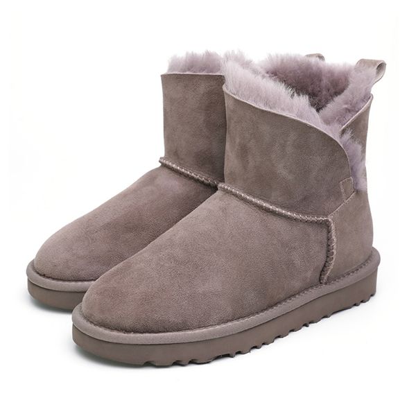 tayunxing genuine leather women handmade shoes snow boot wool sheepskin low heel comfort warm winter lady cotton boots t1811, Black
tayunxing genuine leather women handmade shoes snow boot wool sheepskin low heel comfort warm winter lady cotton boots t1811, Black