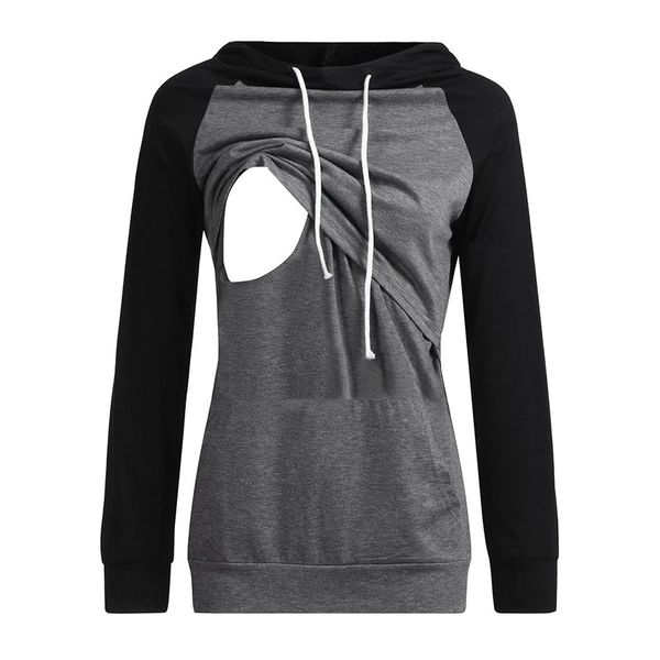 nursing hoodie women long sleeves patchwork breastfeeding hoodie sweatshirts moletom feminino inverno maternity sweatshirt, White
nursing hoodie women long sleeves patchwork breastfeeding hoodie sweatshirts moletom feminino inverno maternity sweatshirt, White