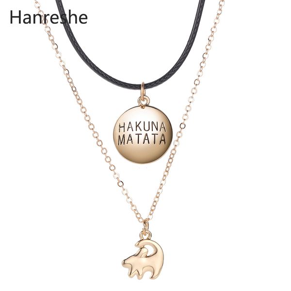 the lion king necklace women gift choker hakuna matata cute pendant necklace long gold chain hiphop jewelry leather necklace, Silver
the lion king necklace women gift choker hakuna matata cute pendant necklace long gold chain hiphop jewelry leather necklace, Silver