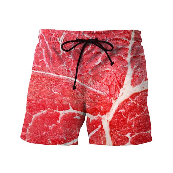 men 2019 new arrival men's beach shorts vacation beach shorts raw beef design printing men knee length pant, White;black
men 2019 new arrival men's beach shorts vacation beach shorts raw beef design printing men knee length pant, White;black