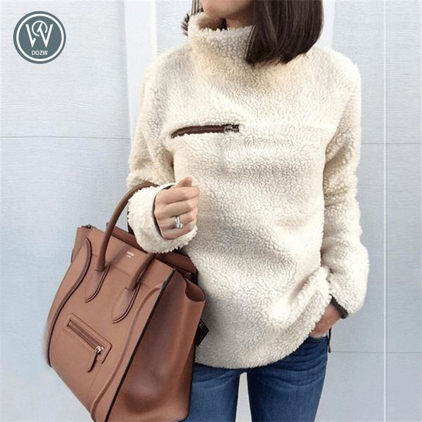 women's hoodies & sweatshirts soft teddy turtleneck women casual solid zipper sweatshirt pullover cool girls streetwear warm tracksuits, Black
women's hoodies & sweatshirts soft teddy turtleneck women casual solid zipper sweatshirt pullover cool girls streetwear warm tracksuits, Black