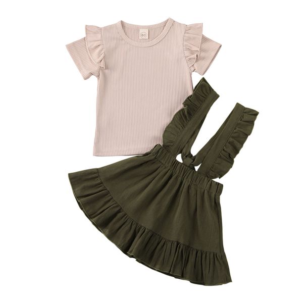 1-5Years Toddler Kid Baby Girl Clothes Short Sleeve Top T-shirt Strap Dress Outfit Set
1-5Years Toddler Kid Baby Girl Clothes Short Sleeve Top T-shirt Strap Dress Outfit Set