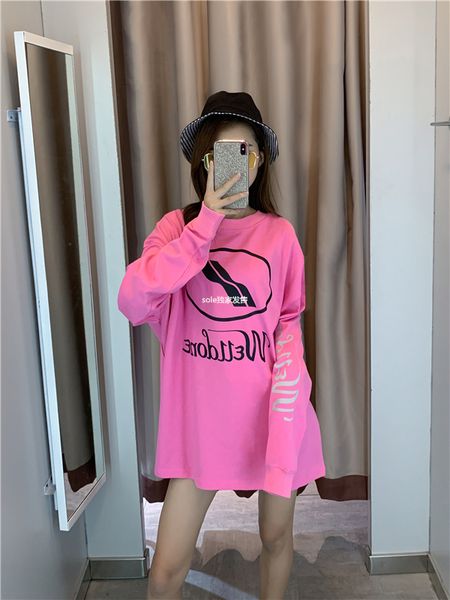 2019 new women's letter print loose long sleeve pullover sweatshirt hoodies jumper korean fashion, Black
2019 new women's letter print loose long sleeve pullover sweatshirt hoodies jumper korean fashion, Black