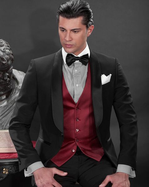 popular one button groomsmen shawl lapel groom tuxedos men suits wedding/prom man blazer ( jacket+pants+vest+tie) 588, Black;gray
popular one button groomsmen shawl lapel groom tuxedos men suits wedding/prom man blazer ( jacket+pants+vest+tie) 588, Black;gray
