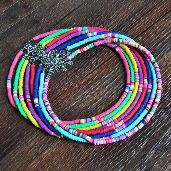 1pcs fashion retro bohemia soft ceramics choker neckalce women handmade jewelry gifts, Golden;silver
1pcs fashion retro bohemia soft ceramics choker neckalce women handmade jewelry gifts, Golden;silver