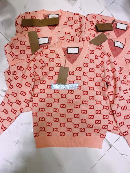 women vintage v-neck technology knit pullover sweaters girls runway stretch viscose knitted luxury design fashion jersey letters shirt, White;black
women vintage v-neck technology knit pullover sweaters girls runway stretch viscose knitted luxury design fashion jersey letters shirt, White;black