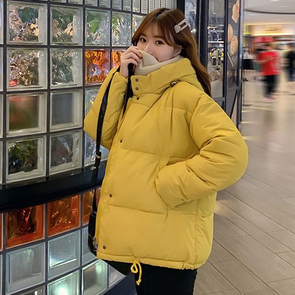 hooded coat female winter jacket women 2020 parka mujer thick down cotton padded jackets outwear plus size loose short parkas, Black
hooded coat female winter jacket women 2020 parka mujer thick down cotton padded jackets outwear plus size loose short parkas, Black