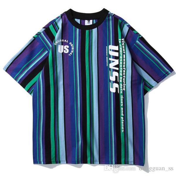2020 men hip hop t shirt vertical stripes retro t-shirt streetwear harajuku high street tshirt oversized summer black white, White;black
2020 men hip hop t shirt vertical stripes retro t-shirt streetwear harajuku high street tshirt oversized summer black white, White;black