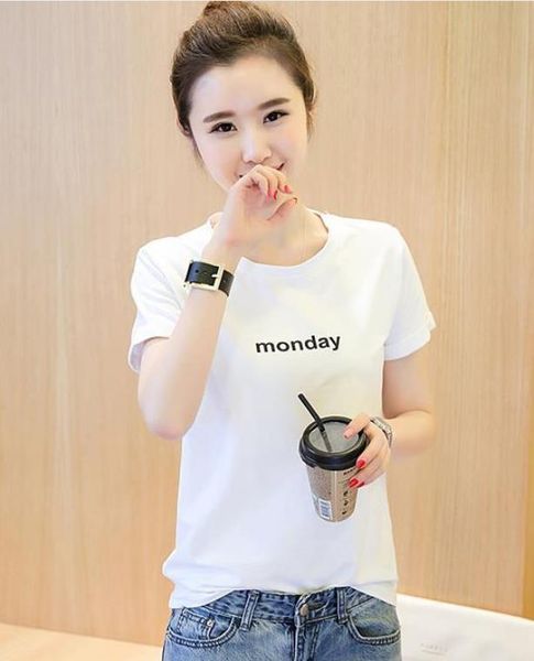 women t shirt tshirt ladies classic cotton fashion causal sleeve sale femme mode style short cotton summer fashion tees vduhk, Black
women t shirt tshirt ladies classic cotton fashion causal sleeve sale femme mode style short cotton summer fashion tees vduhk, Black
