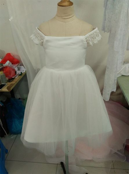 new real flower girl dresses for wedding white/ivory communion party pageant dress little girls kids/children dress, White;blue
new real flower girl dresses for wedding white/ivory communion party pageant dress little girls kids/children dress, White;blue