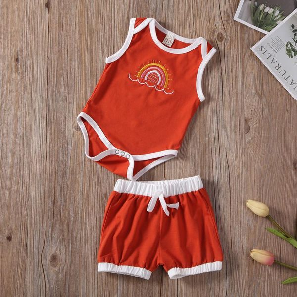 2pcs newborn infant baby girls boys clothes set casual summer sleeveless rompers shorts outfits baby clothing suits 0-24m, White
2pcs newborn infant baby girls boys clothes set casual summer sleeveless rompers shorts outfits baby clothing suits 0-24m, White