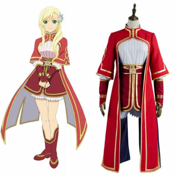 tales of the rays mileena suit cosplay costume red coat dress outfit uniform, Black;red
tales of the rays mileena suit cosplay costume red coat dress outfit uniform, Black;red