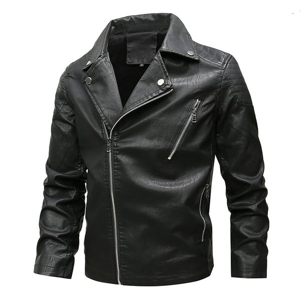 pevsn winter mens leather jackets casual solid collar motorcycle pu leather jackets mens faux biker windbreaker, Black;brown
pevsn winter mens leather jackets casual solid collar motorcycle pu leather jackets mens faux biker windbreaker, Black;brown