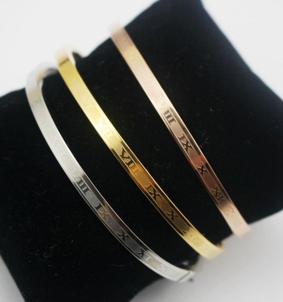 3pcs friends roman numerals stainless steel gold/rose gold/silver color bracelet for women, Black
3pcs friends roman numerals stainless steel gold/rose gold/silver color bracelet for women, Black