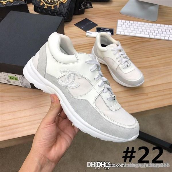 latest classic patent suede leather sneakers womens designer trainers, calfskin fabric women flat shoes with colorful insole with box, Black
latest classic patent suede leather sneakers womens designer trainers, calfskin fabric women flat shoes with colorful insole with box, Black