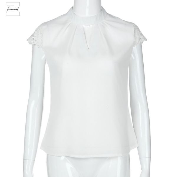 женщины sexy блузы summer casual hollow шифона с коротким рукавом mujer сращивания lace tops блуза blusas de moda plus размер 3xl, White
женщины sexy блузы summer casual hollow шифона с коротким рукавом mujer сращивания lace tops блуза blusas de moda plus размер 3xl, White