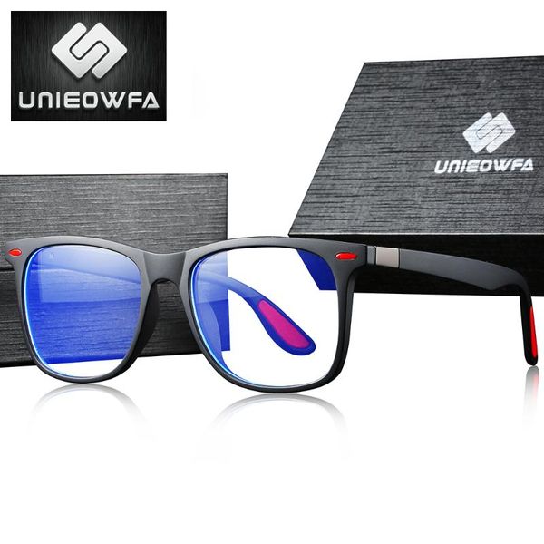 unieowfa retro clear glasses frame men women optical myopia eyewear frame transparent spectacles tr90 prescription eyeglasses, Black
unieowfa retro clear glasses frame men women optical myopia eyewear frame transparent spectacles tr90 prescription eyeglasses, Black