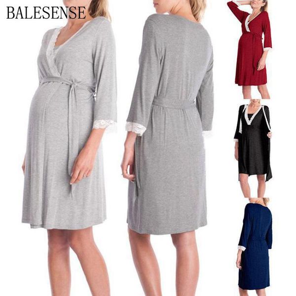 maternity breastfeeding dresses pregnant women's sleepwear maternity dress comfy pregnancy nursing cotton evening homewear dress, White
maternity breastfeeding dresses pregnant women's sleepwear maternity dress comfy pregnancy nursing cotton evening homewear dress, White