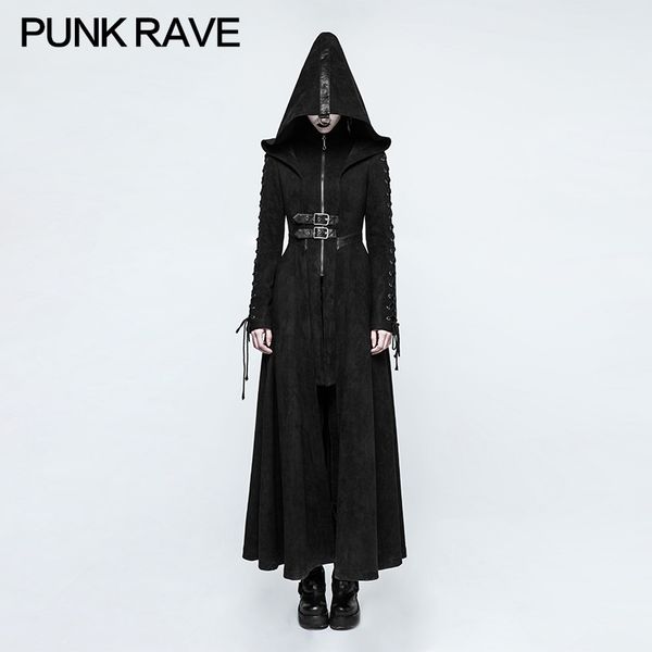 punk rave gothic dark hooded fake two piece eyelet drawstring women long coat jacket cosplay hallowmas y780f, Black;brown
punk rave gothic dark hooded fake two piece eyelet drawstring women long coat jacket cosplay hallowmas y780f, Black;brown