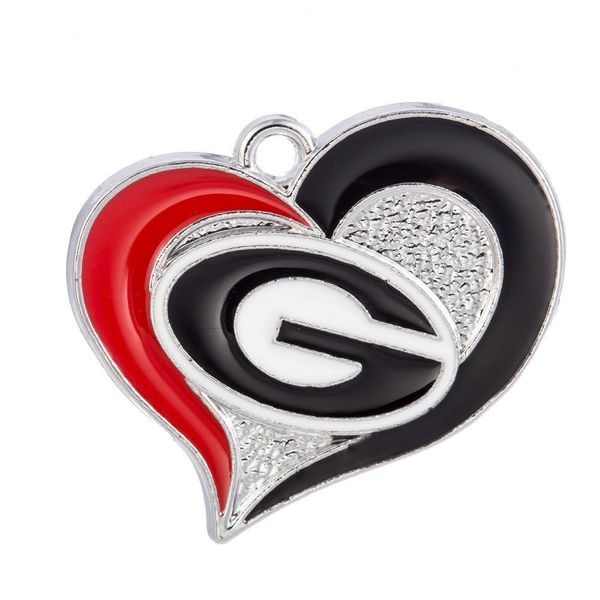 new arrivals ncaa georgia bulldogs team logo dangle pendant diy hearts sports charm necklace jewelry, Black
new arrivals ncaa georgia bulldogs team logo dangle pendant diy hearts sports charm necklace jewelry, Black
