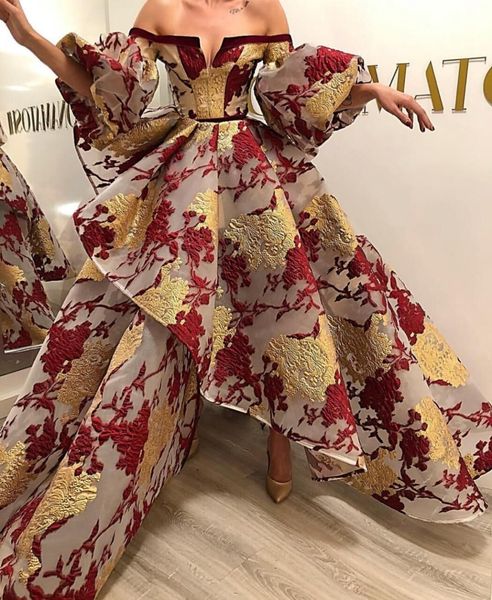 2019 Sexy Evening Dresses Jumpsuit Half Sleeve Lace Gold Red Evening Gowns Sexy Party Dress robe de soiree Abendkleider
2019 Sexy Evening Dresses Jumpsuit Half Sleeve Lace Gold Red Evening Gowns Sexy Party Dress robe de soiree Abendkleider